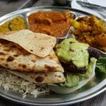 Indian food stock image