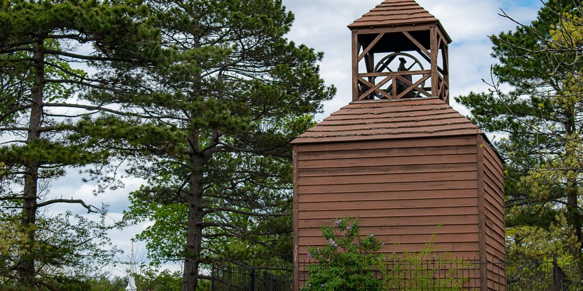 photo of the belfry tower in lexington