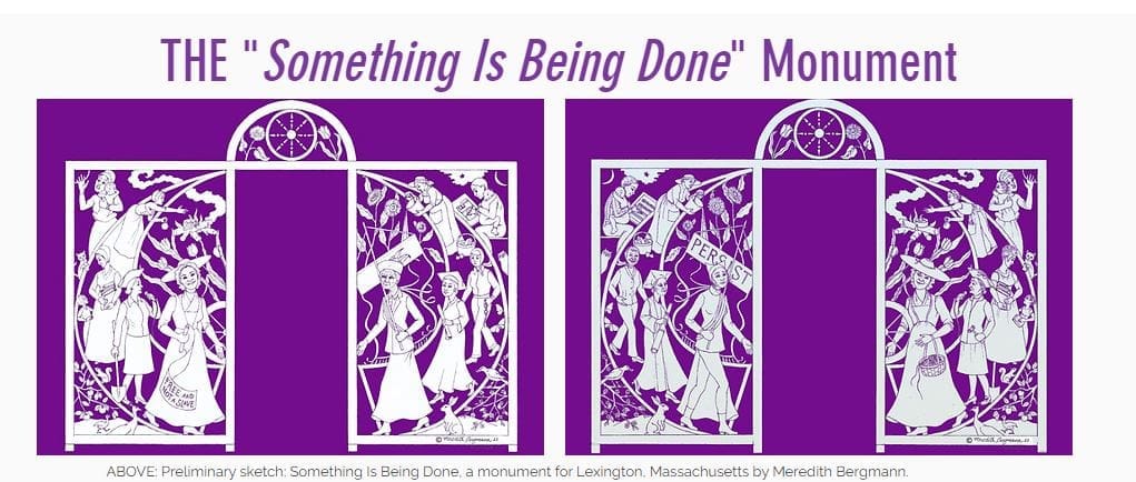 Something is Being Done Monument