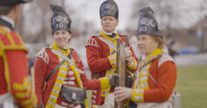 Follow the Life of a Lexington, MA Reenactor Title