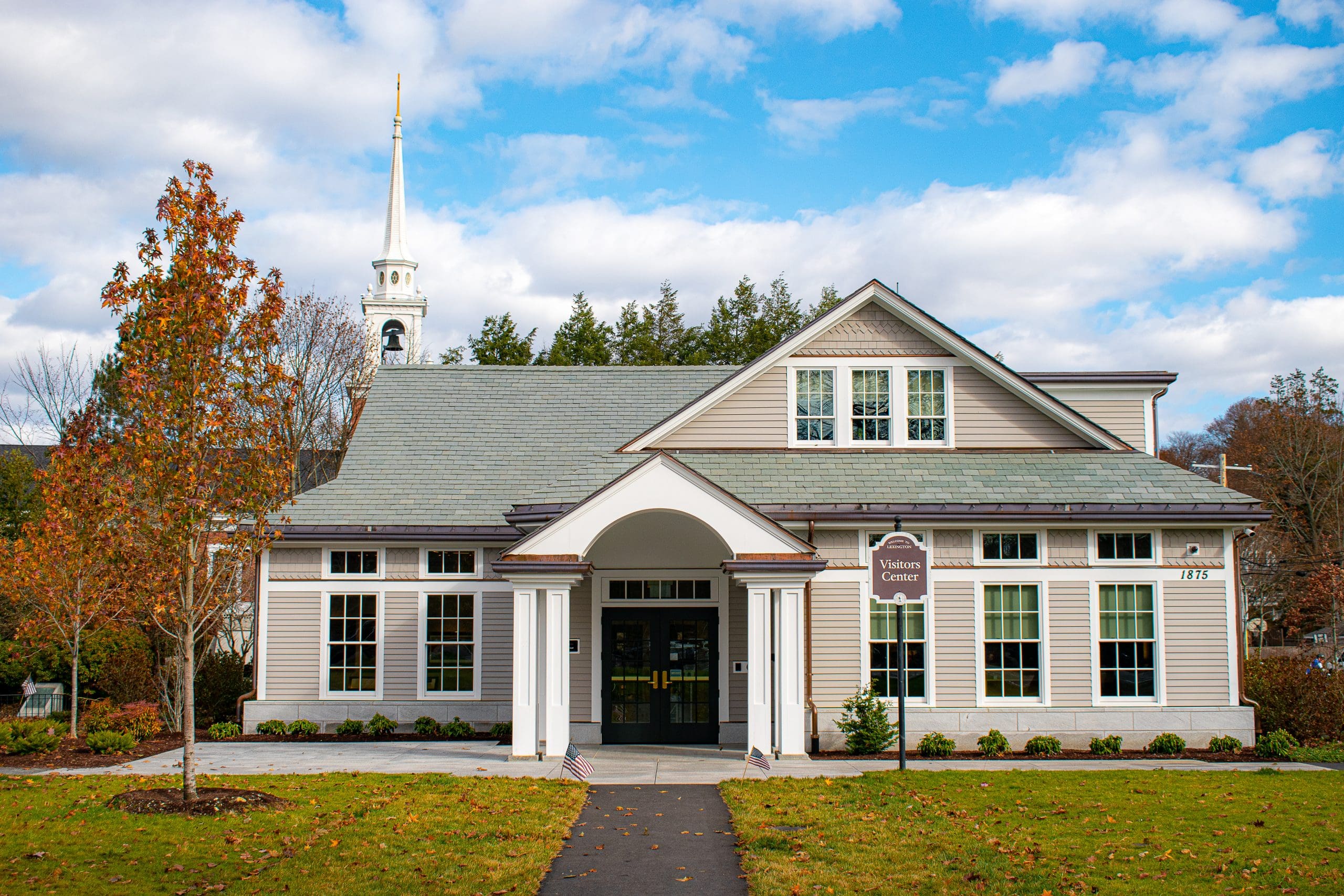 Outside of Lexington Visitors Center