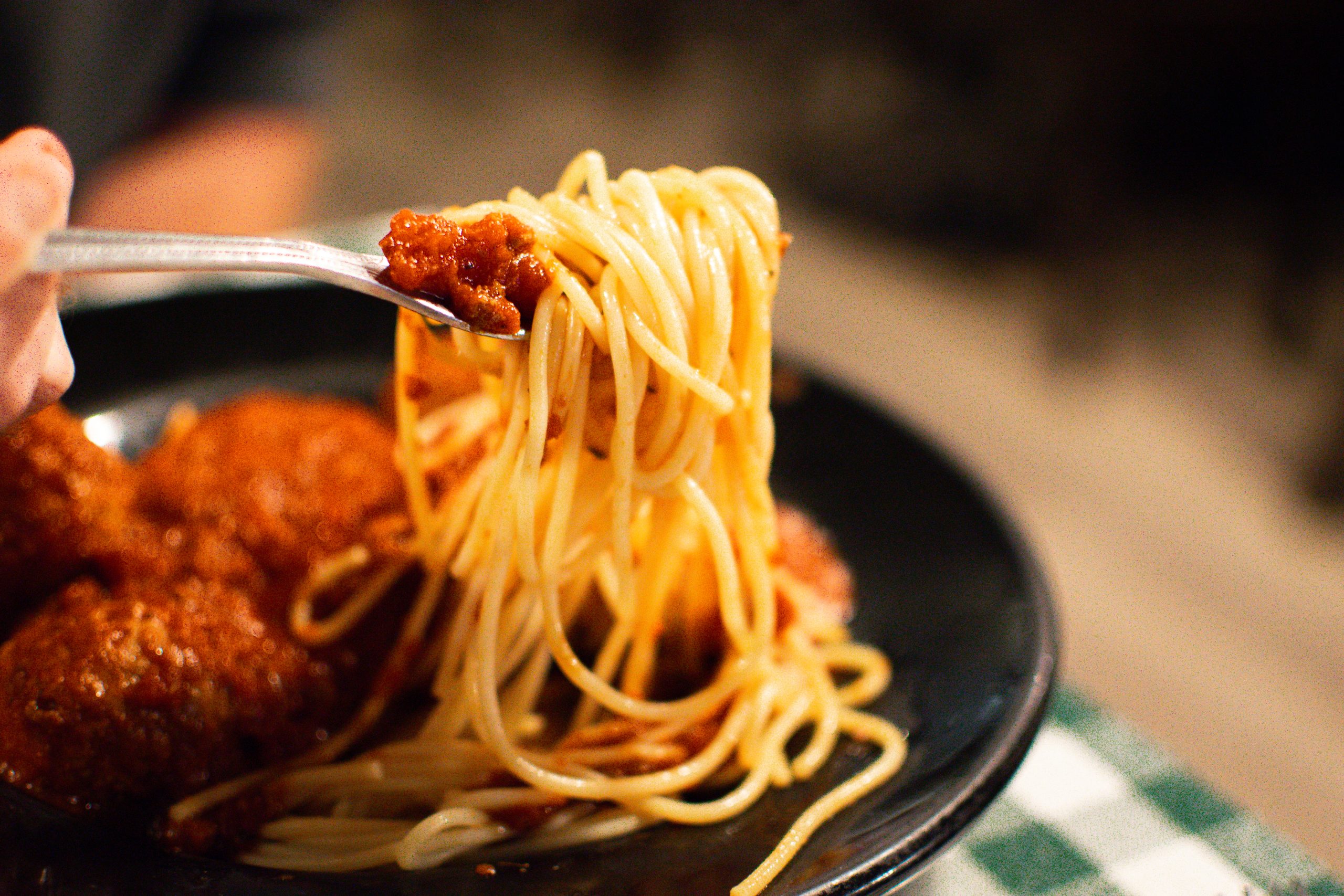 spaghetti from Mario's